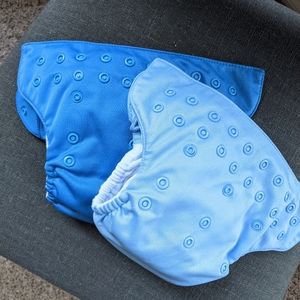 2 Bum Genius All in One Diapers